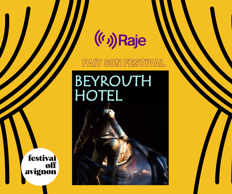 Raje Fait Son Festival /// Beyrouth Hotel : Nathalie Comtat au micro de Pierre Avril